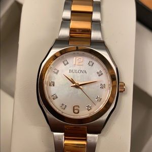 Never Worn Bulova two toned watch!
